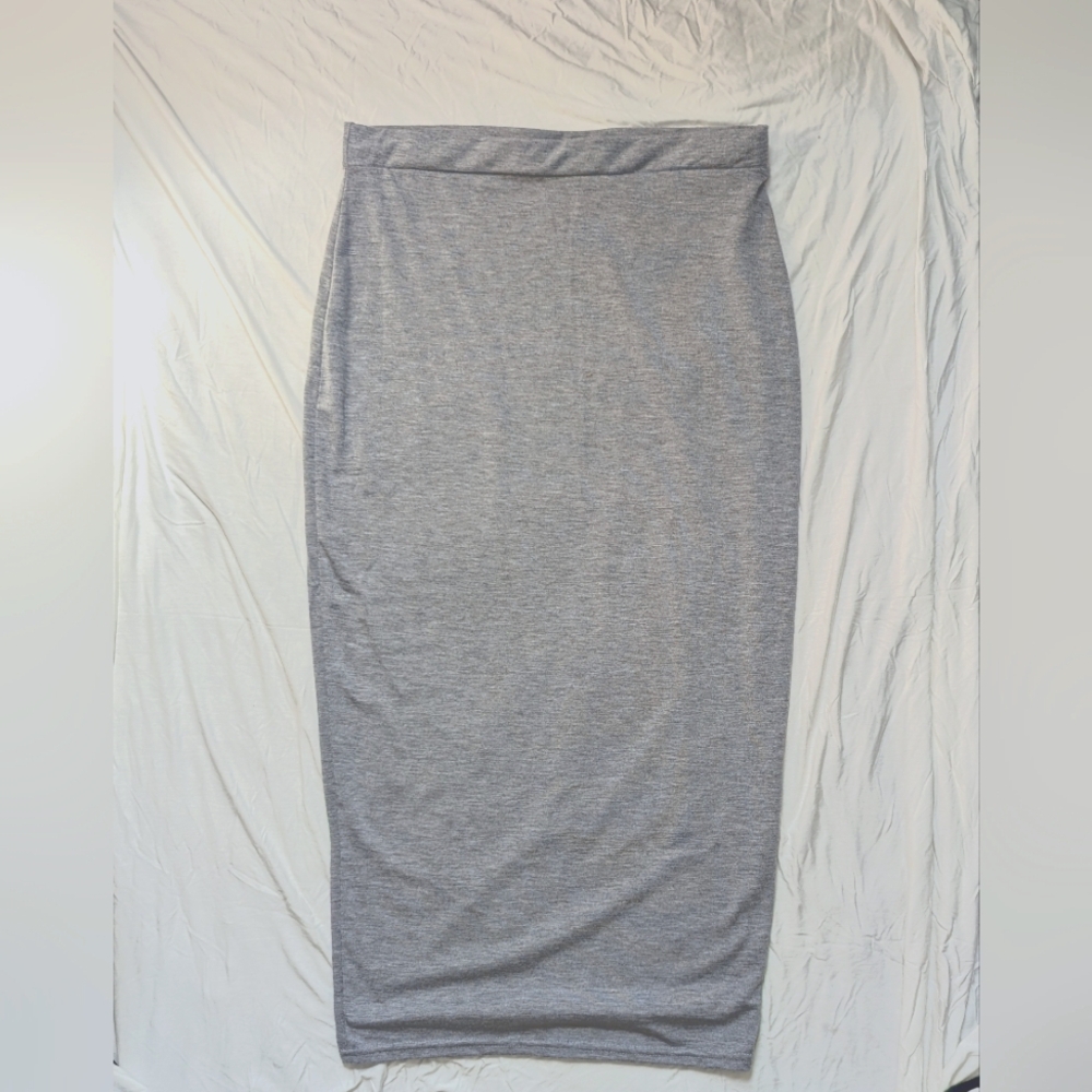 Missguided Gray Pencil Skirt | Size 8 (M)